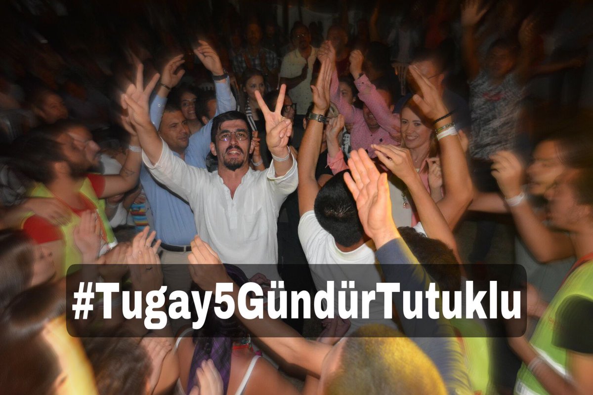 Bu kirli düzeninize yoldaşımızı teslim etmeyeceğiz. 
#Tugay5GündürTutuklu
<a href="/DevriminRengii/">Tugay Odabaşıoğlu</a>