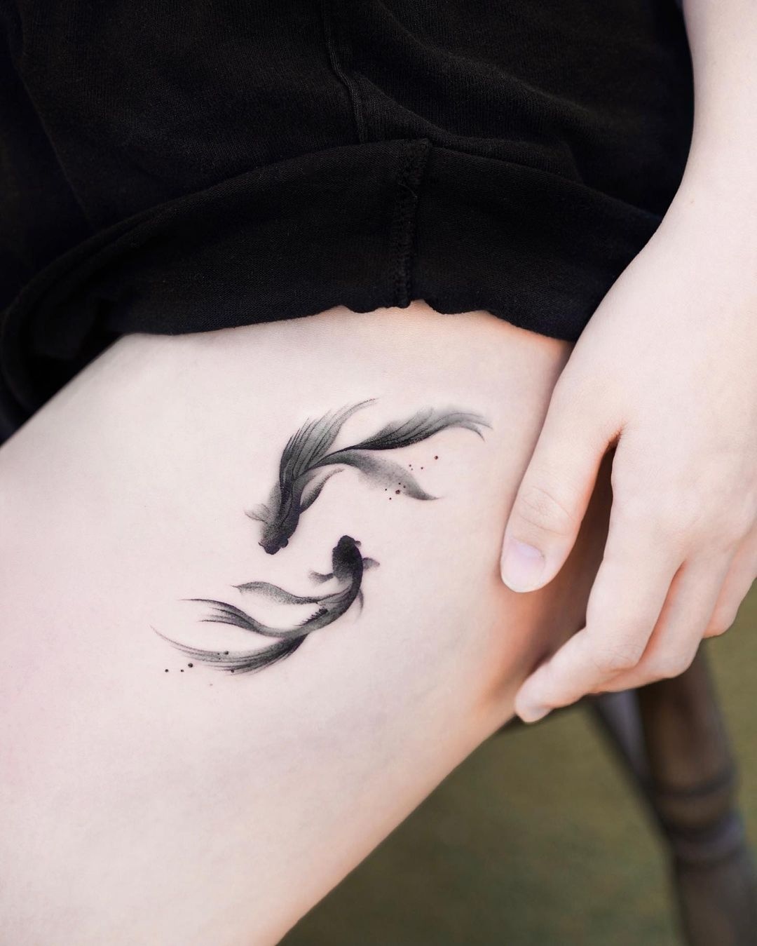 Tattoo uploaded by Circle Tattoo • Custom Fish Tattoo done by Maverick  Fernz at Circle Tattoo India • Tattoodo