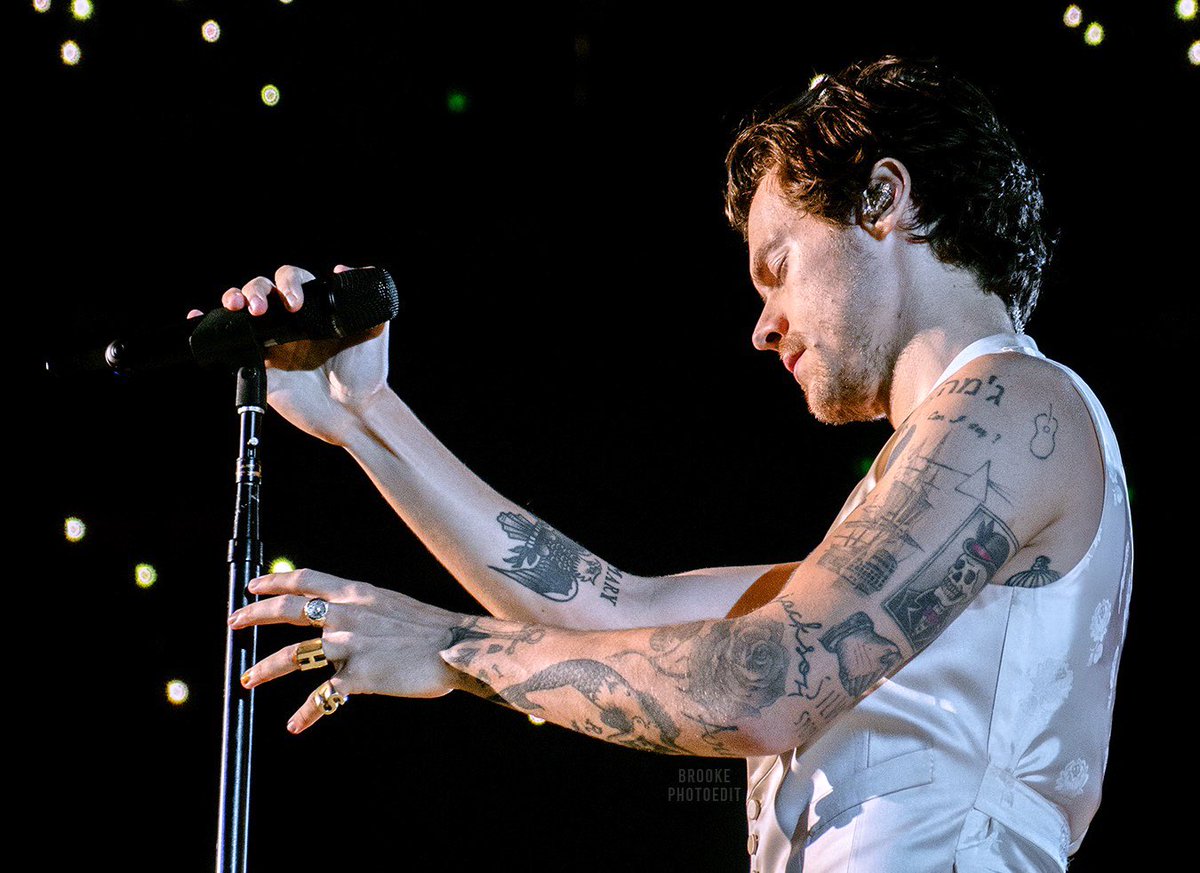 Harry en el show de ayer!

© brookephotoedit 
#LoveOnTourNashville