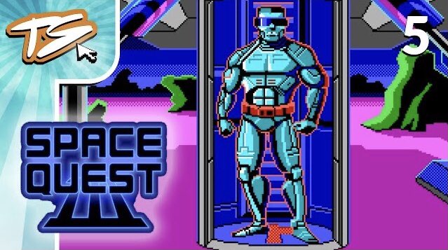 TurianShepard's tweet photo. 🔔NEW VIDEO🚨

Just when we seem to be safe… a Space Terminator comes after us!

#LetsPlay #SpaceQuest3 (Blind) EP5 - A SPACE TERMINATOR!? 🛸🪐👽😎

#SpaceQuest #ThePiratesOfPestulon #PointAndClick #AdventureGame #TextParserGame #SierraOnline

https://t.co/ieuiQ4KkBE https://t.co/5kN67Cqnon