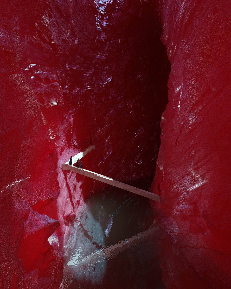 alchimistfr's tweet image. 💡 Inspiré par l’histoire orientale, le collectif KVANT-1 a créé ce projet impressionnant nommé "Temple".