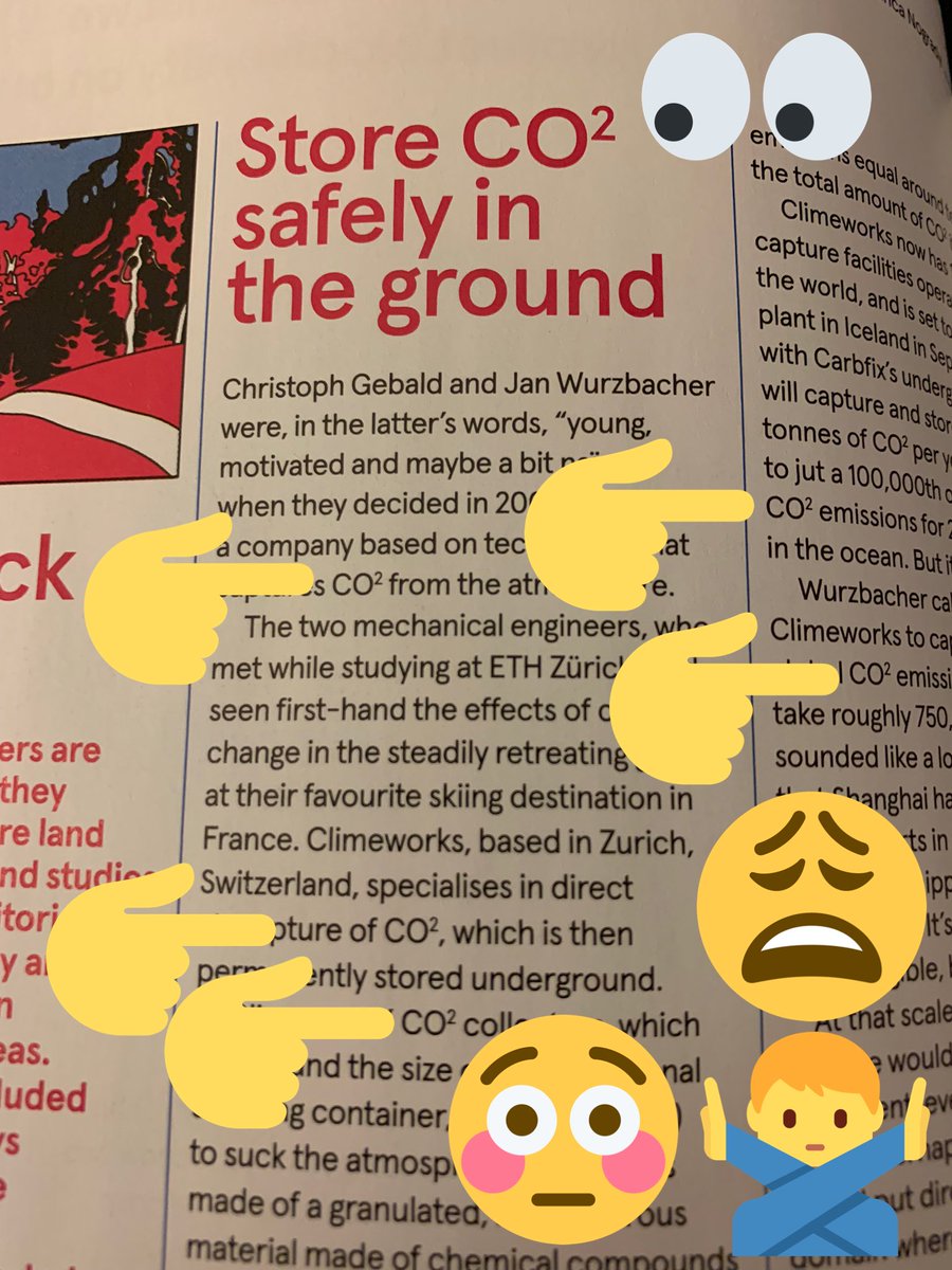 marktodman's tweet photo. @WiredUK another great issue (11.21), but I can’t believe - given this is a climate issue - carbon dioxide, as a chemical formula, has been written with a superscript 2 and not a subscript 2 ALL THE WAY THROUGH 🤦‍♂️. You are better than that. https://t.co/ypC62no80I