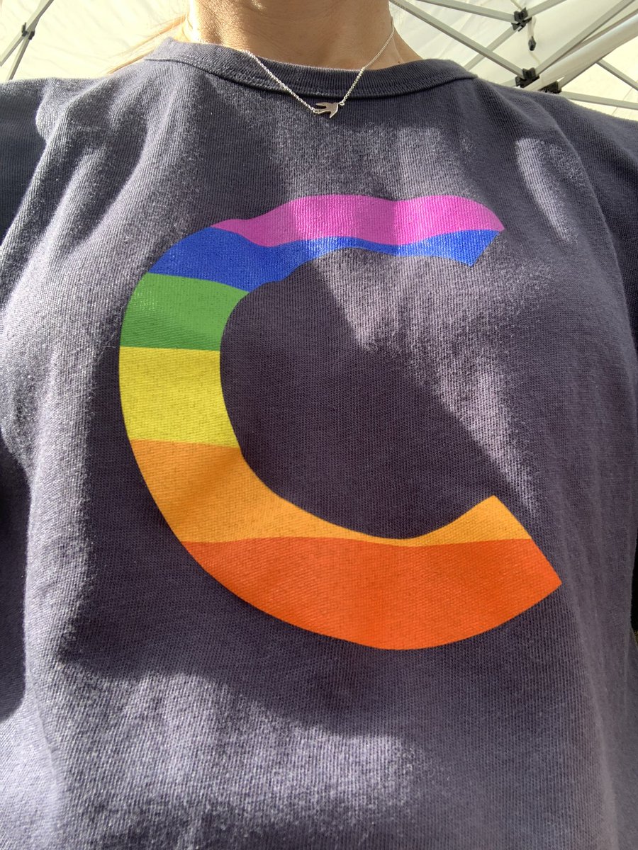 jensmig's tweet photo. Representing #Ceridian at @ferndalepride #BeKind https://t.co/fohKW7shlM
