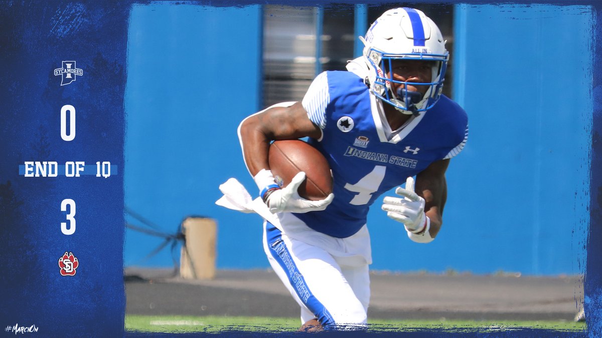 End 1Q | USD 3, INS 0

Sycamores are knocking on the door at the end of the first quarter in a defensive battle in the DakotaDome.

<a href="/RLM__4/">Trez</a> all over the place early on

#MarchOn | #LeaveNoDoubt