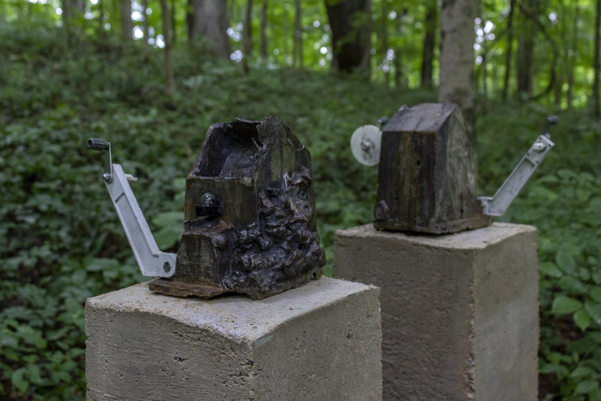 KinleyYoung2's tweet photo. It has nothing to do with being Yang Gang, but I'm pretty proud of my work at sculpture trails. https://t.co/H3JWWcnJpk