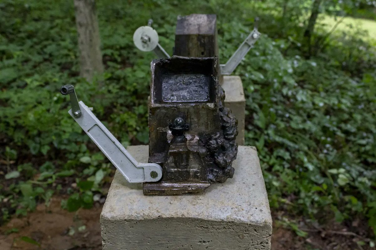 KinleyYoung2's tweet photo. It has nothing to do with being Yang Gang, but I'm pretty proud of my work at sculpture trails. https://t.co/H3JWWcnJpk