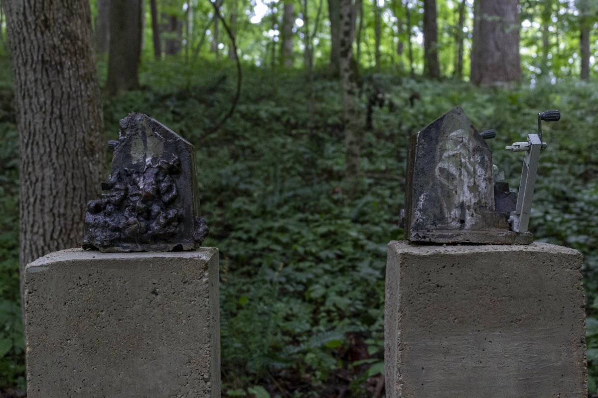 KinleyYoung2's tweet photo. It has nothing to do with being Yang Gang, but I'm pretty proud of my work at sculpture trails. https://t.co/H3JWWcnJpk