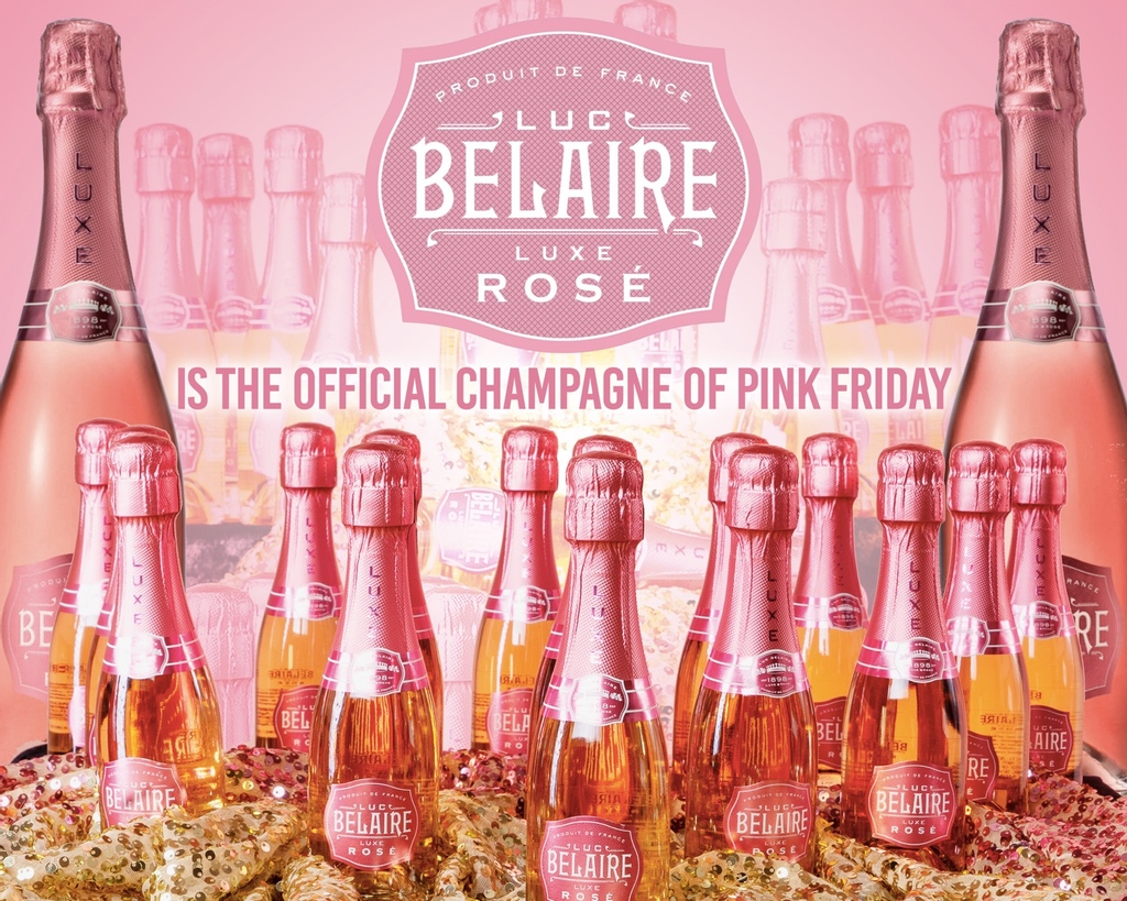 thepinkladyorg's tweet photo. Have you got your ticket to Pink Friday yet?  Belaire will be the official champagne of Pink Friday.  VIP tickets/tables include a mini bottle. 
.
.

Get your tickets at https://t.co/iBQHkl6Pic.  
Link in the bio. 
.

.
#pinkfriday #BCA #TNBCsurvivor #breastcancer #pinktober https://t.co/mYwLz1Dmfw