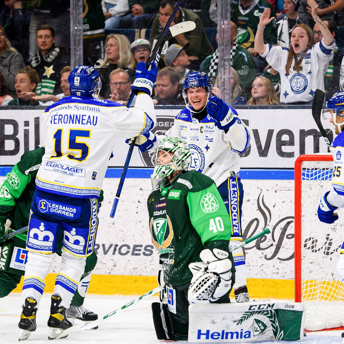 Uppslutningen från alla blåvita på läktarna på Hovet i torsdags och i Löfbergs ikväll har verkligen burit fram laget till 5 av 6 möjliga poäng under veckan. Nu är det dags att vända hemåt till Tegera för hemmamatcher!

Säkra din biljett här: buff.ly/3D11KzO
#leksandsif