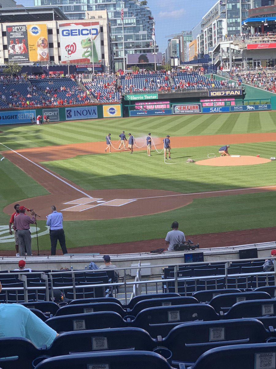 BarbaraRudin's tweet photo. @LONTDC1 @Nationals We’re here!! https://t.co/QFP3QHnsIe