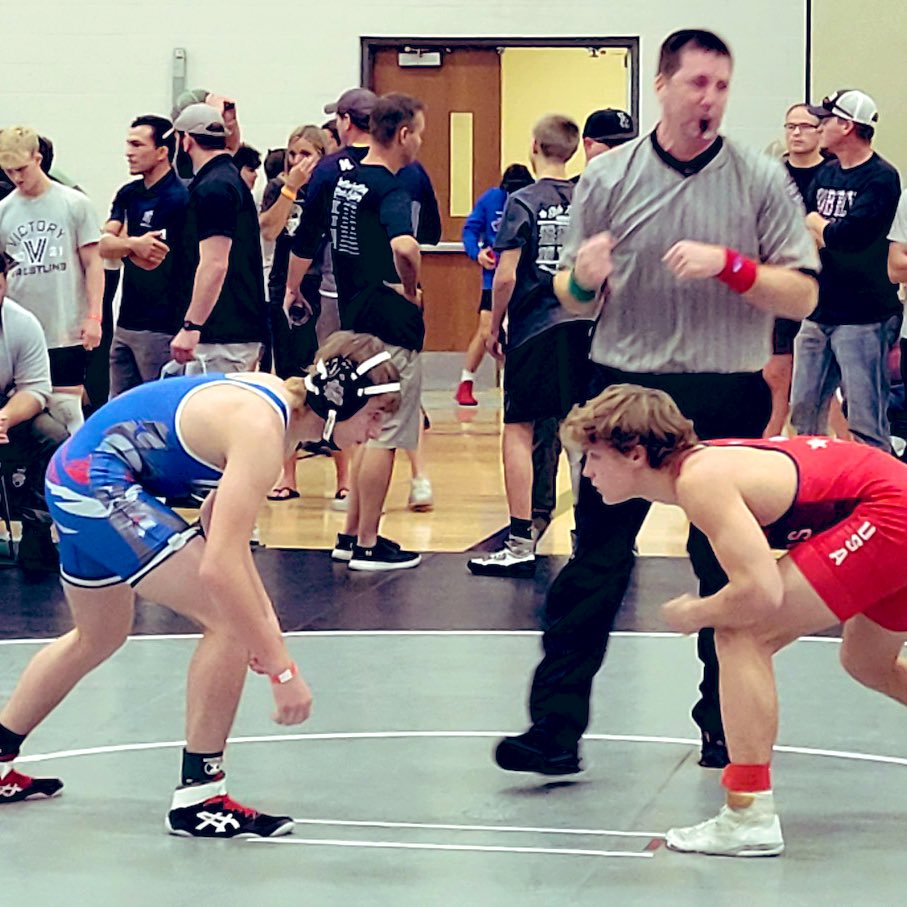 Wrestle_CHS's tweet photo. Lucas Gideon and Cohen Bane with wins at the Fall Brawl Tournament in Kansas City!!! https://t.co/hwhz90zOn9