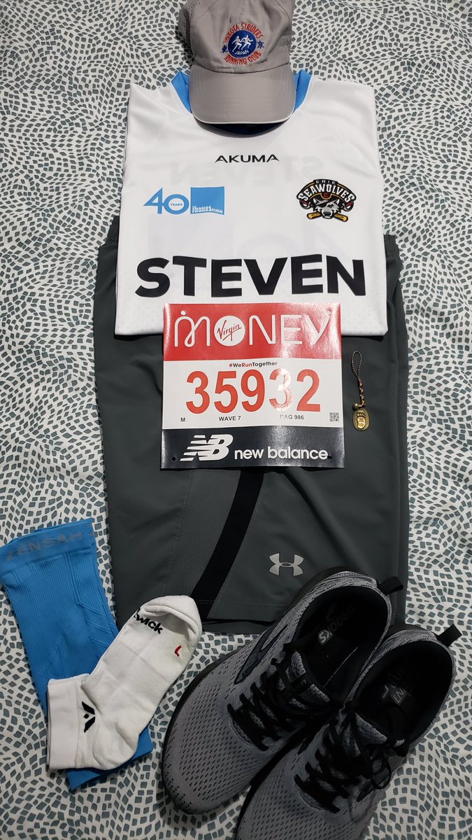 I am all set for tomorrow morning and my first-ever marathon. I am beyond humbled and proud that I get to run for @ChangeFdn in <a href="/LondonMarathon/">TCS London Marathon</a> tomorrow. #StevenRuns #UnleashTheChange #AbbottWMM #LondonMarathon #WeRunTogether