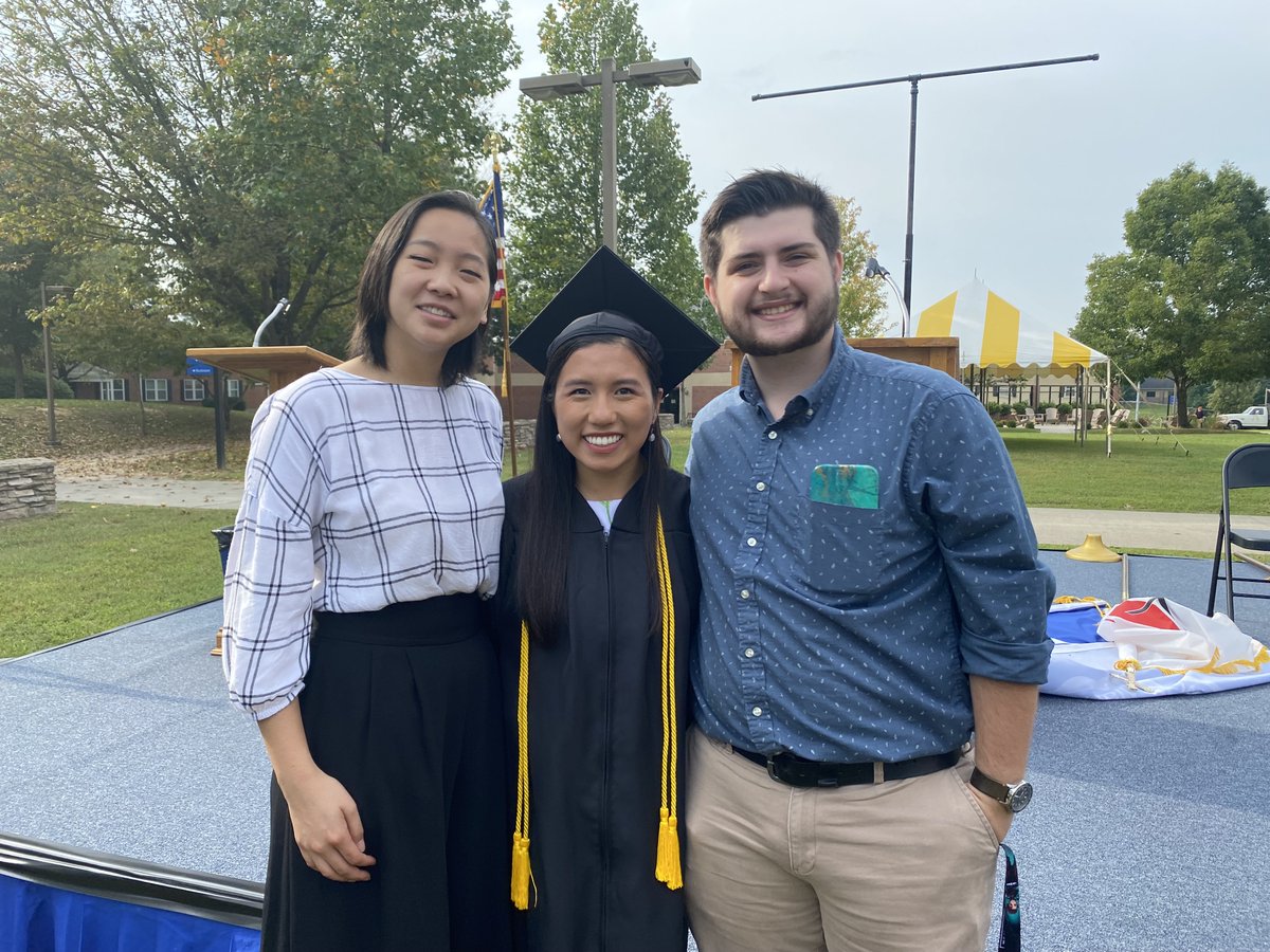 LindseyWilson's tweet photo. More scenes from today's Class of 2020 in-person commencement ceremony. Congratulations, graduates! It was wonderful to see you again! #BlueRaidersForLife #LWCisFamily https://t.co/Q26YydB4xV