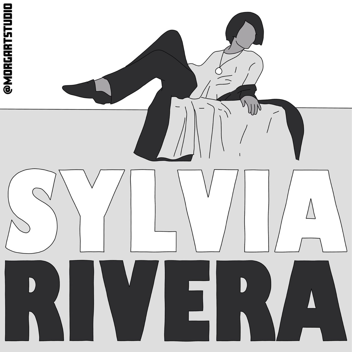 Morgartstudio's tweet photo. Day 2 of #LGBTOBER - Sylvia Rivera
A veteran of the Stonewall Riots and a gay liberation and transgender rights activist. Sylvia was a co-founder of the Gay Liberation Front and alongside Marsha P. Johnson, co-founded STAR (the Street Transvestite Action Revolutionaries) #lgbtq https://t.co/xe3JcLmflR