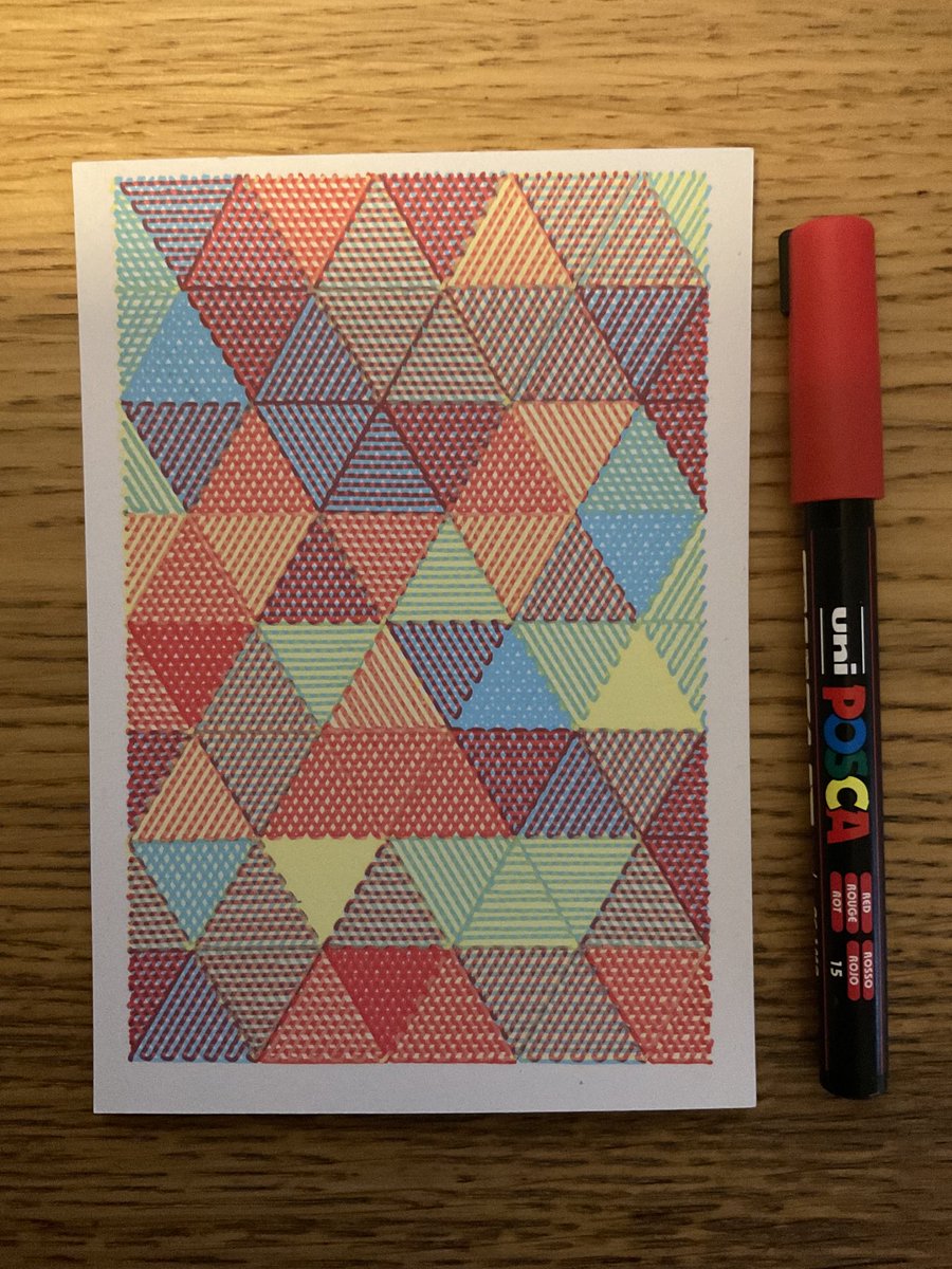 DrRJMondragon's tweet image. Testing posca pens #plottertwitter #vplotter
