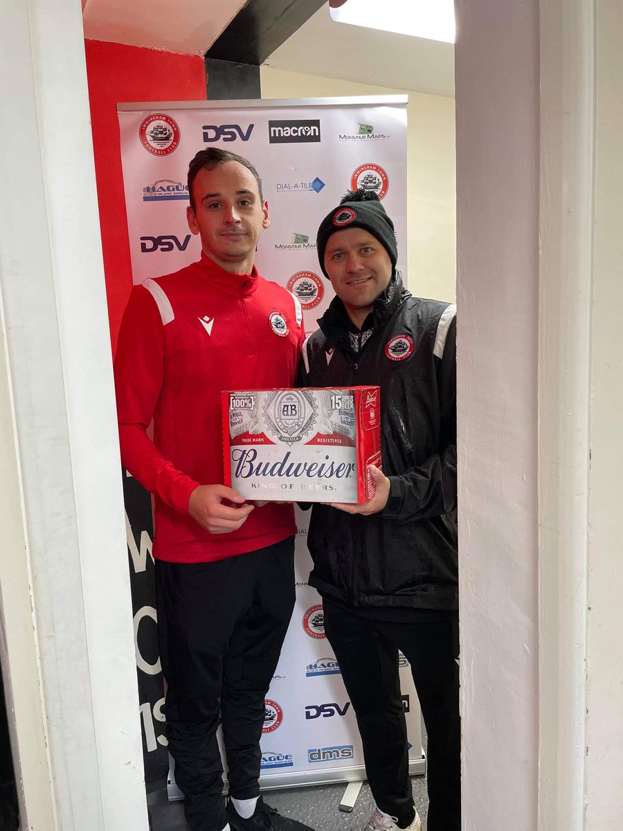 ImmTownfc's tweet photo. Today's Man of the Match Scott Meffen sponsored by DMS - Pictured with Commercial Manager and Monster Maps Director Andrew James Lofts 

#UTP

@meff93 https://t.co/F23u9rDnmB