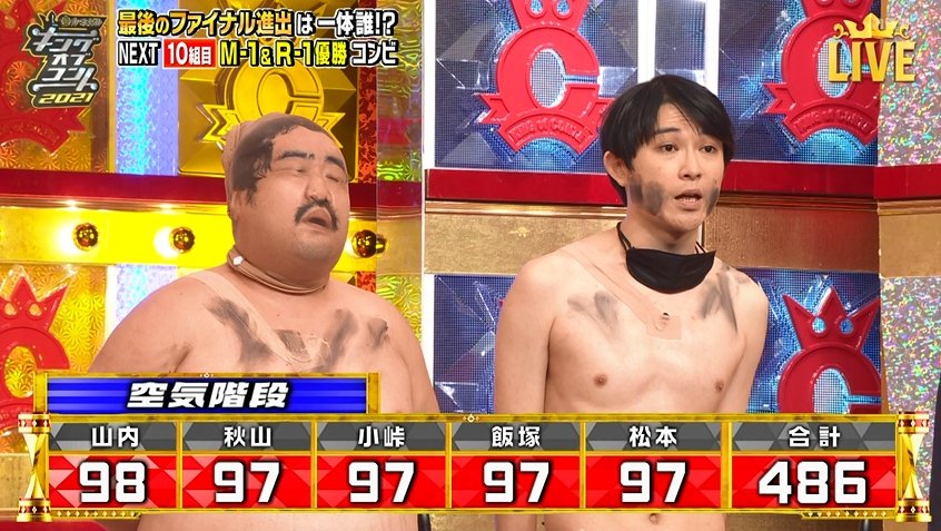 ちょっと言葉にしますね 空気階段、キングオブコント2021優勝