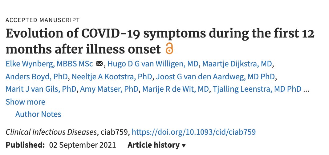 IDSAInfo's tweet photo. A prospective cohort study in CID found that long-term COVID-19 symptoms were common, even in those with mild disease. Female and obese patients recovered more slowly, regardless of age or comorbidities.

📄: https://t.co/ByK2RVyXuD

#ClinInfectDis #IDSAJournals @epi_elks https://t.co/pDXVIrjS05