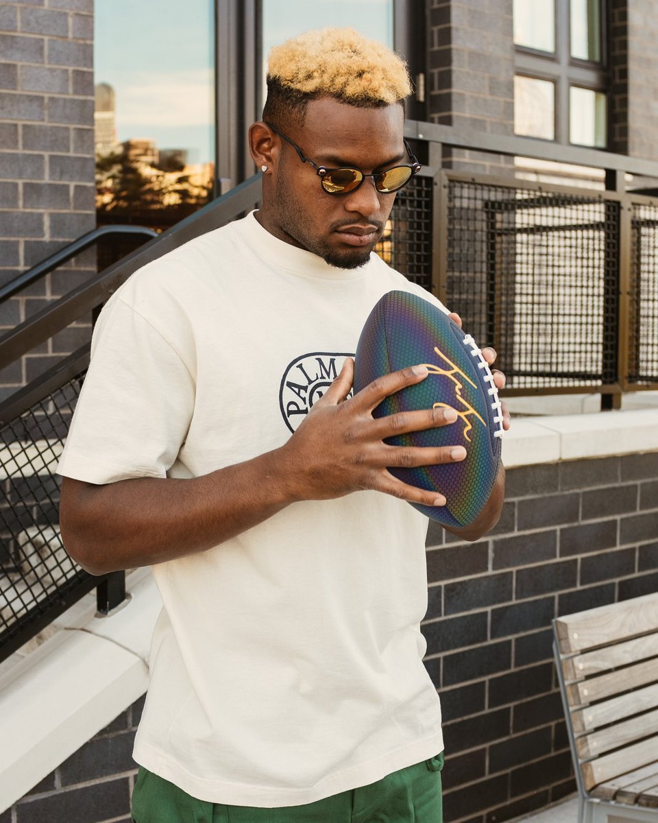 TeamJuJu's tweet photo. My new Holographic Littsburgh/Team JuJu footballs just dropped on https://t.co/b3RQfz2CuJ!! The football glows in photos or videos when the camera flash is on 🔥🔥  it’s a limited release so get yours quick! 👀 https://t.co/HUgD0B6Uxc