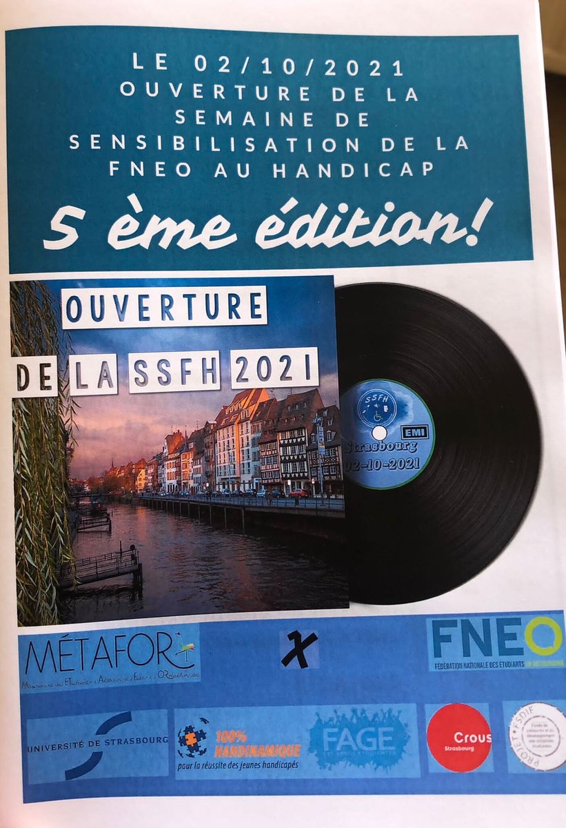 Apolline_Got's tweet photo. #SSFH | Aujourd'hui se tenait l'Ouverture de la Semaine de Sensibilisation de la FNEO au Handicap ♿

Un immense bravo à la commission organisatrice pour son travail 👏

Très fière de voir autant de participants réunis autour d'une thématique si importante ! https://t.co/m9cXxa1m2G