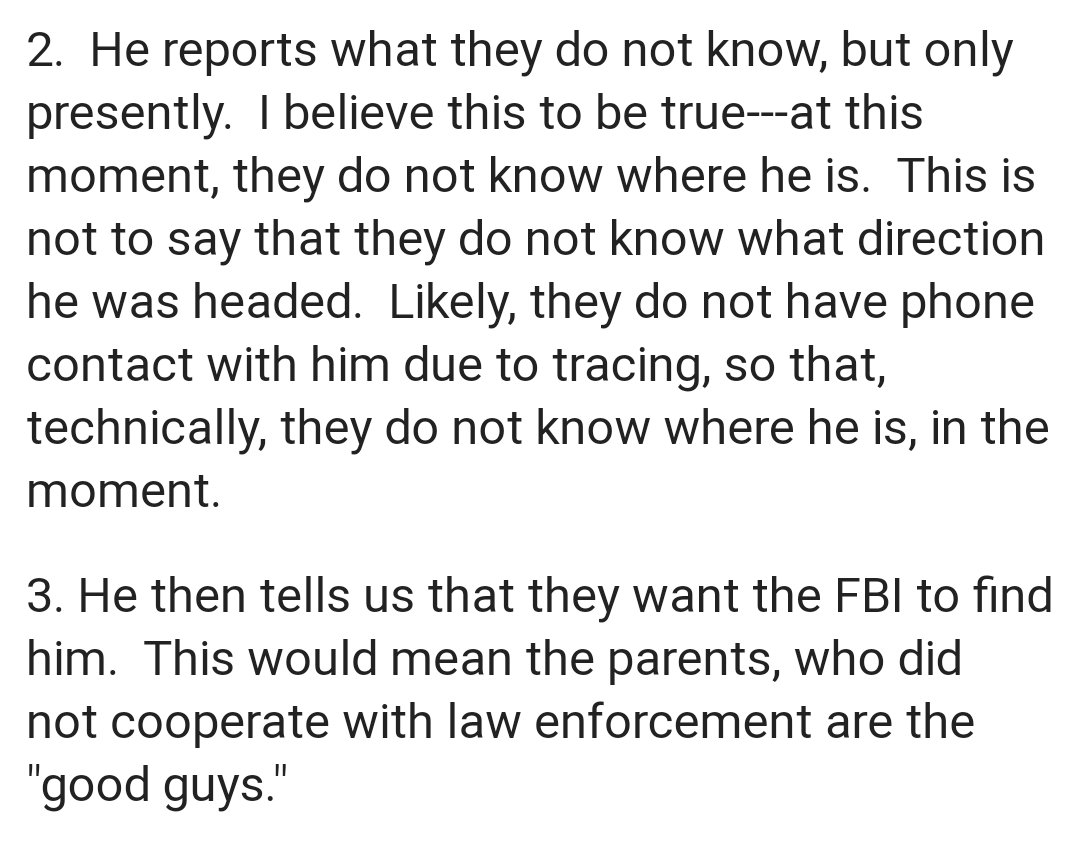 radchickyo's tweet image. 3/4 #statementanalysis #FBI #GabbyPetitoCase #laundries