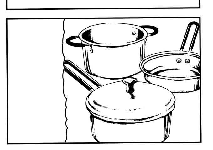 鍋描くのですー?
風が痛いからー

(本当はマルチビジネスの漫画描いてるから) 