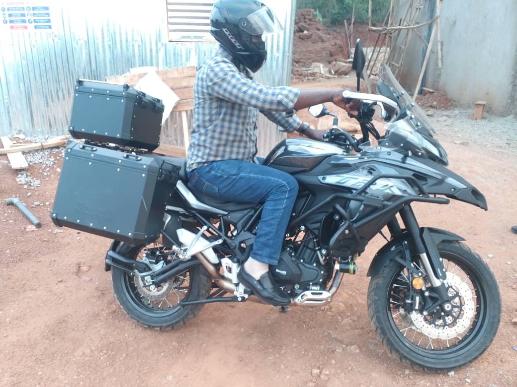 BenelliRwanda's tweet photo. #RwOT Kigalian are Enjoying TRK502X free  Ride. 
Amazing machine to Ride on when you are on  #VisitRwanda

Do you have a valid Driving licence category A  and you are above 80Kg??  come and have a Test Ride.  
@PascalTechRw https://t.co/6bOJ9cy58B