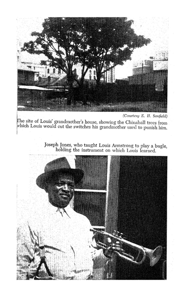 How kind of you Melanie to recognize Capt Jones. He taught Louis Armstrong  how to blow the bugle in the morning and evening to signal beginning and end of workday. Contrary to the erroneous belief the Karonofsky's gave Louis his first real Trumpet, it was Capt Jones who did so.