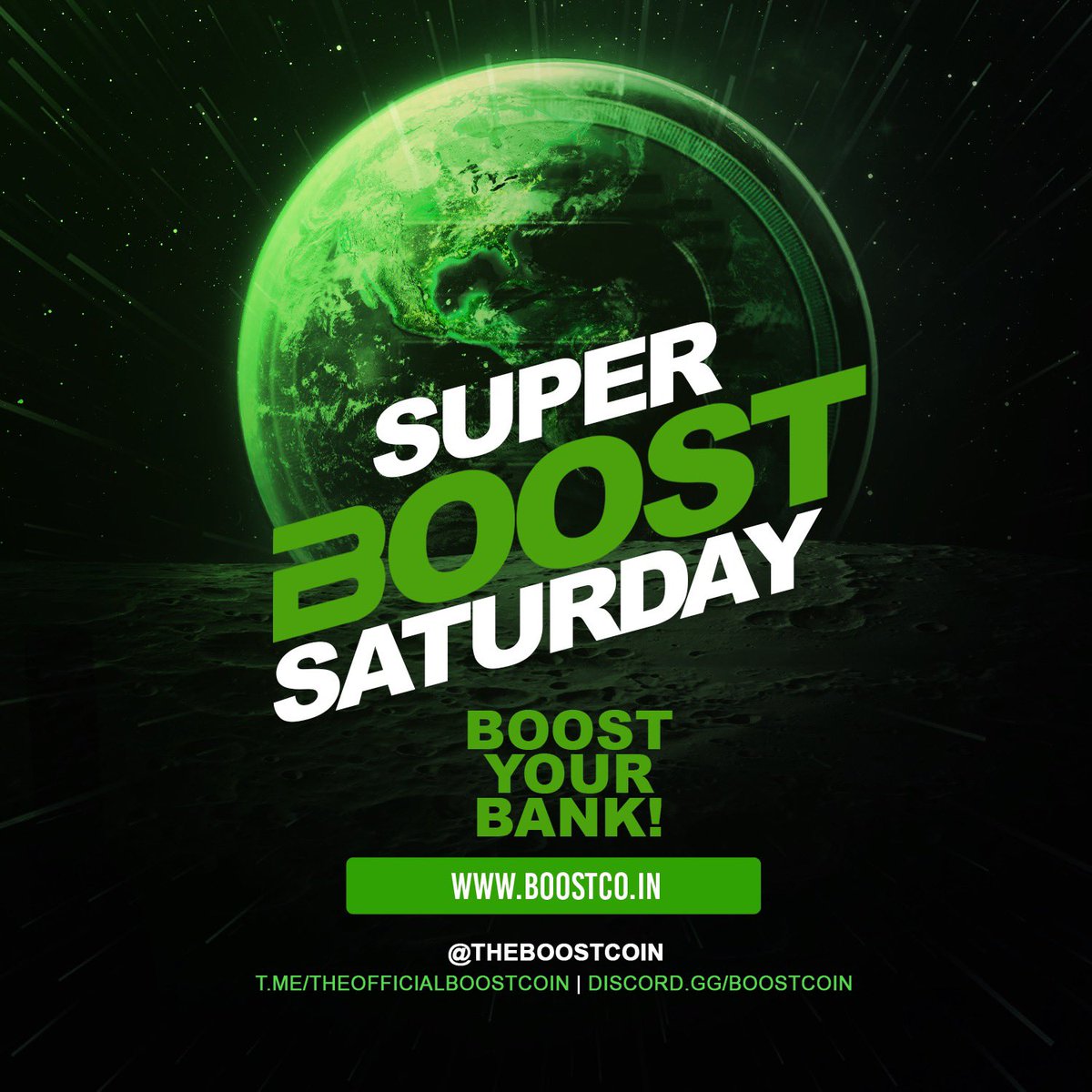 blvckvauIt's tweet photo. It’s SUPER $BOOST Saturday!! Take advantage of where ETH is at, gas fees and $BOOST up your #BoostCoin bags!! Now is the perfect time and opportunity to change your life!! @TheBoostCoin is NEXT LEVEL!! Ok bro bro & Oh yeah... #BoostWallet is coming! https://t.co/0LvdDCrqNv