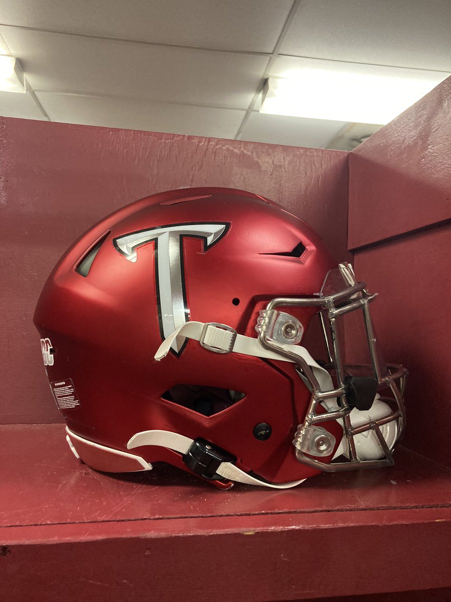 TrojanEquipment's tweet photo. Ready for Gameday in Columbia! The are helmets shined, jerseys are on pads and cleats ready for @TroyTrojansFB game today. #TroyUEQ #OURTIME #OneTROY https://t.co/rt6xx6DdeD
