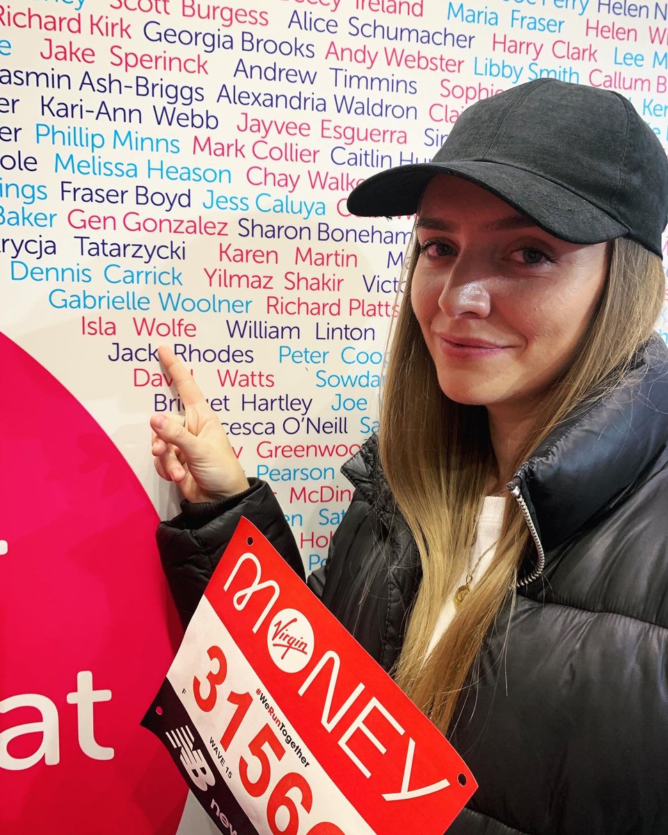 islawolfeUK's tweet photo. TOMORROW! 😍 #LondonMarathon https://t.co/q2ZfIdfcTt