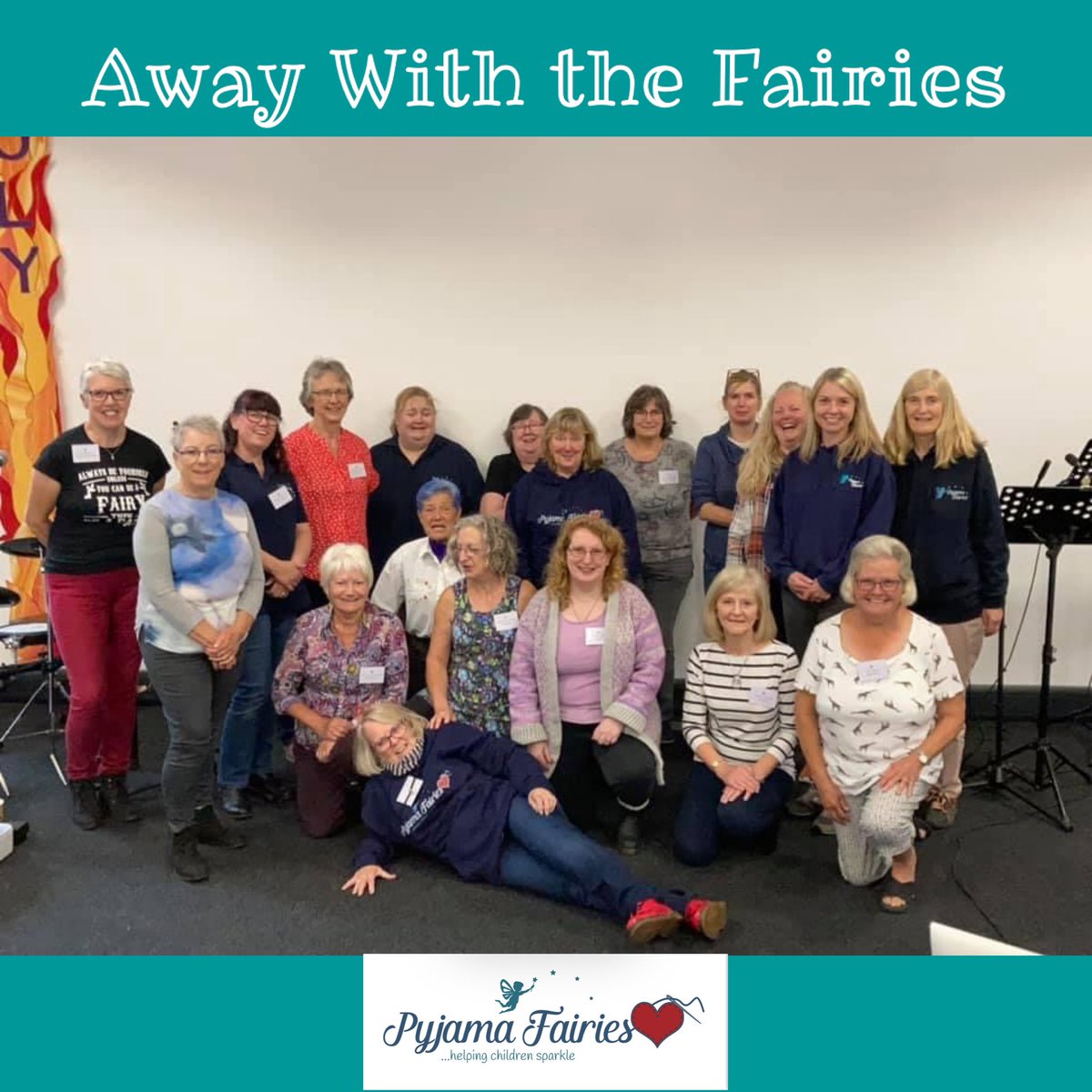 Here are just a few of the faces behind the wings 🧚🏻

Another fabulous “Away With the Fairies” Day there’s been plenty sewing, fairy chatter and sparkle! 

pyjamafairies.org 

Love and fairy dust 
Fairy Mango 🧚🏻

#pyjamafairies #helpingchildrensparkle #charity