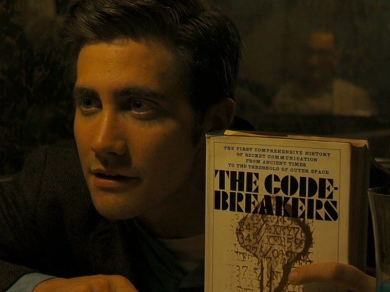 BooksInFilms1's tweet photo. The Codebreakers by David Kahn. Zodiac (David Fincher, 2007) #BooksInFilms #BooksInMovies #DavidKahn #DavidFincher. Thanks @rejectnation. Explore more real books in films in https://t.co/fV7vrFpenB https://t.co/iiJxkvoscU