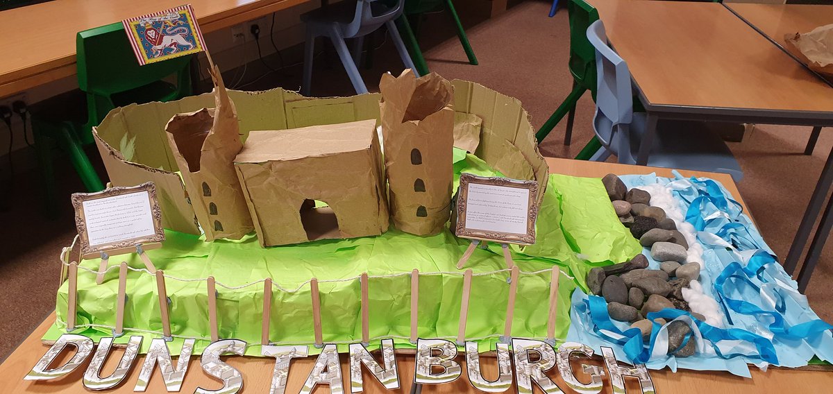 vixwallis's tweet photo. @nationaltrust @EnglishHeritage @BurnsideCollege My Sixth Form class at school are called Dunstanburgh...we had to make a model...I think it turned out rather well https://t.co/NDUcDrSYi0