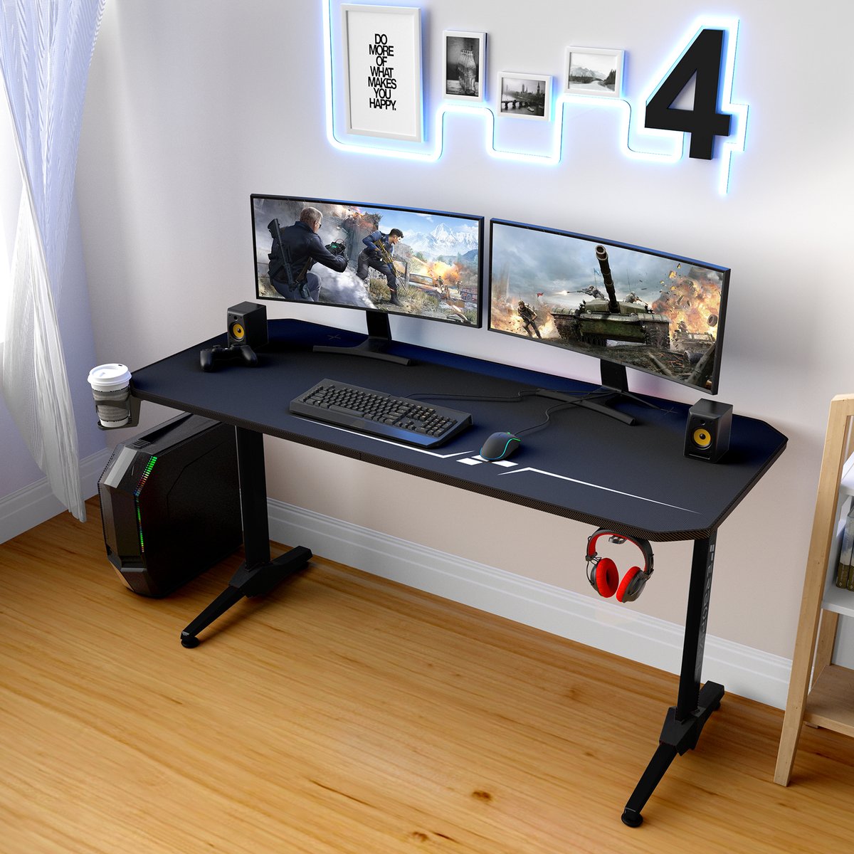 ergopixel's tweet image. Ergopixel Terra Series Gaming Desk - Black
Build Your Dream Battlestation Today
Say goodbye to messy cables or wires hanging off the back of your desk and elevate your desk with the Ergopixel Terra Series Gaming Desk.
#GamingDesk #gamingroom #officedecor #homeoffice #desk