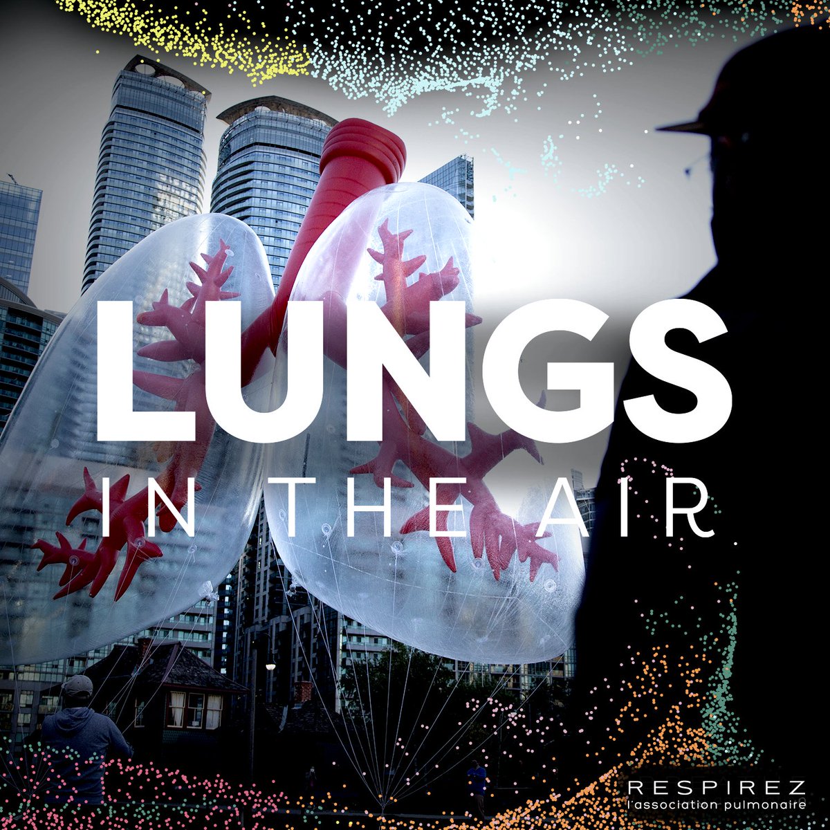 Avez-vous entendu parler de notre œuvre aérienne #LungsInTheAir? Cette œuvre d’une hauteur de 4 étages flottera dans le ciel au-dessus du bord de l’eau à Halifax le 4 octobre de 10 h 30 à 16 h 30. En attendant, renseignez-vous sur l’air que vous respirez: lungsintheair.ca/fr/