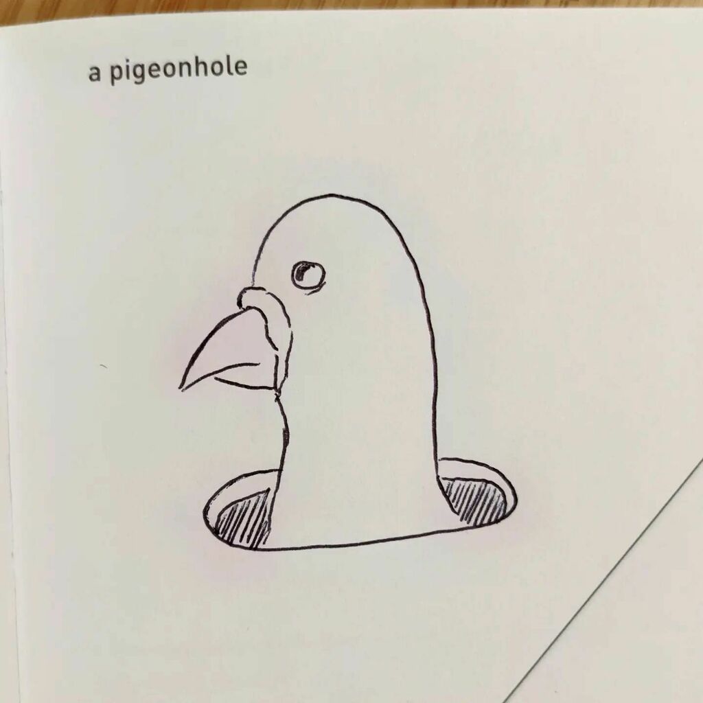 howstevesees's tweet photo. Pigeonhole
#642thingstodraw https://t.co/NuCsjBWqBe https://t.co/PD5wSOYoE4