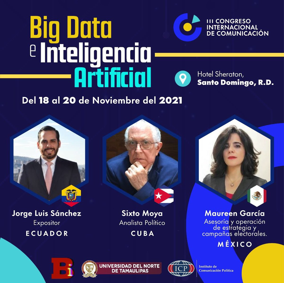 CongresoIC's tweet photo. No esperes más, inscríbete al III Congreso Internacional de Comunicación y conoce lo mejor del mundo digital a través de los expertos más destacados en el tema. ¡Participa! 😉📱
https://t.co/MmuNc8Rzyi https://t.co/42qKuSqHGU