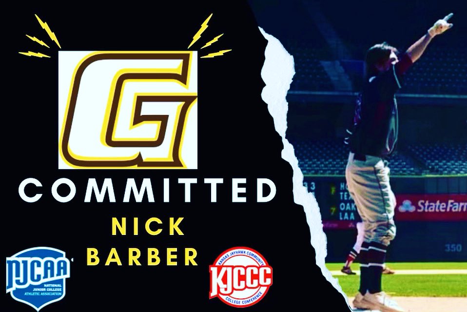 Extremely blessed to announce my commitment to play baseball at Garden City Community College. Big thanks to my friends, family, and coaches who have helped me along the way. <a href="/jrdigiorgio/">Jon DiGiorgio</a> <a href="/CTHS_Baseball/">Cherokee Trail Baseball</a>