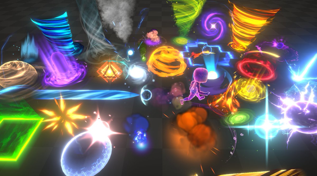 Trying to figure out what to do for All In 1 VFX Toolkit cover image🤔

In the meantime the interactive Demo that the asset will include is already available: geribp.itch.io/all-in-1-vfx-t…

#screenshotsaturday #unity3d #gamedev #indiedev #vfx #madewithunity