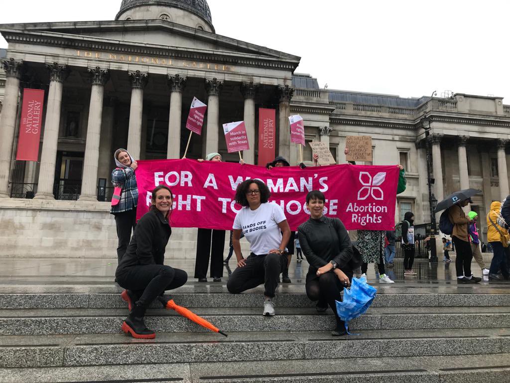ManduReid's tweet photo. Some excerpts from my speech at the solidarity with Texas #DefendAbortion march in London today:

“Women in Texas have been utterly betrayed by a far-right ideology that seeks to impose inhumane restrictions on our freedoms, our rights, and our humanity.” #BansOffOurBodies 1/5 https://t.co/5fWjNb7dIc