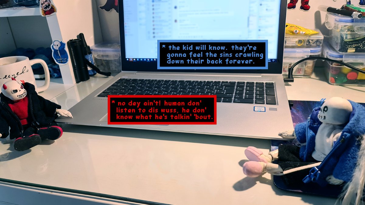 silverryu25's tweet photo. #dolltale #kustardweek2021 (1/4)
Prompt: fantasy kustard (mermaids, fairies, gods, vampires...)
Sansy is gonna make sure Red has a heavenly time... or maybe he’ll make sure the demon experiences some devilish delights >;3c
https://t.co/MsD1NlYOf4 https://t.co/f8i0ifGcVP