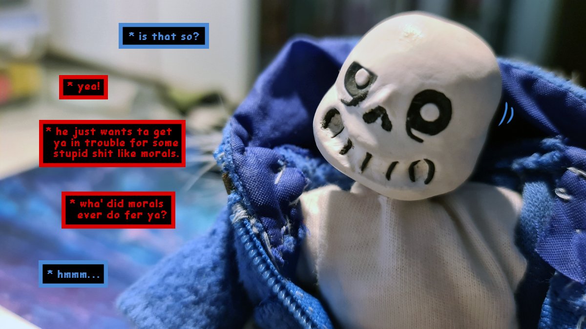 silverryu25's tweet photo. #dolltale #kustardweek2021 (1/4)
Prompt: fantasy kustard (mermaids, fairies, gods, vampires...)
Sansy is gonna make sure Red has a heavenly time... or maybe he’ll make sure the demon experiences some devilish delights >;3c
https://t.co/MsD1NlYOf4 https://t.co/f8i0ifGcVP