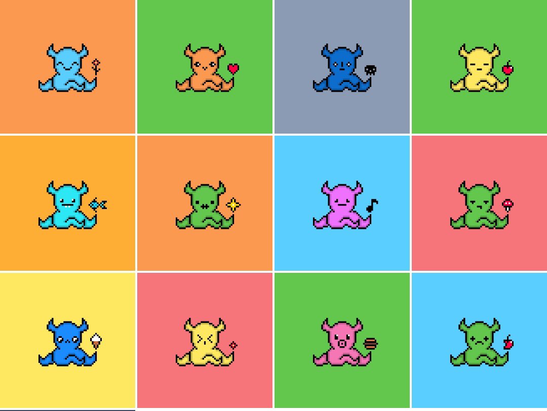 The new collection is coming soon...

~800 generate Octopuses

#nft #nfts #NFTCommunity #nftcollector #nftart #NFTartist #nftcollectors #nftdrop #NFTMARKET #comingsoon #generatenft