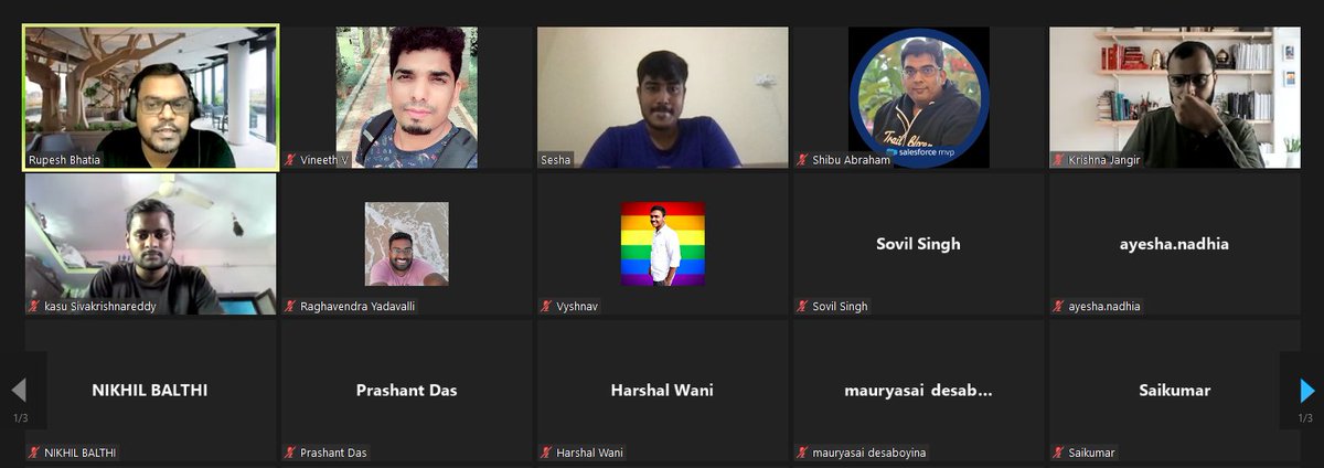 Salesforce Developer Group, Vijayawada, India. tweet media