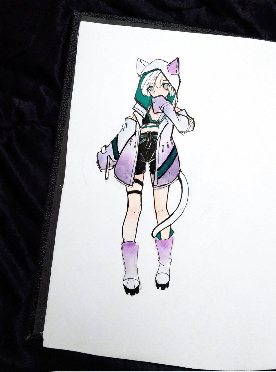 ExtraSoupyLio's tweet photo. SO!
I wanted to create a fashion line for Vtubers so bad for a while now.
I will make sketches in the spirit of inktober to kick off this thing. Hope ya'll can send lov.
The first one is dedicated to the all time popular cat vtubers
#Vtuber #fashion #LSDesign https://t.co/wVXBHDqiA7