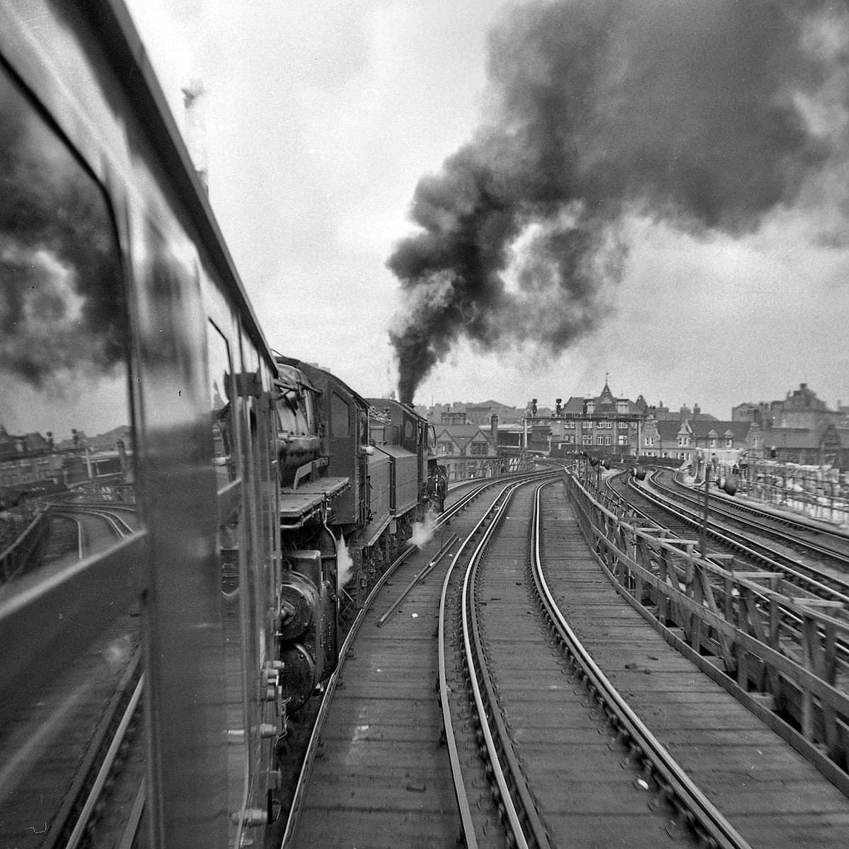 Another lovely shot by Trevor Ermel, this time making way over Dean Street Viaduct to Manors station, 1966. The rail tour was making its way to Woodburn in N’land, and was reportedly the longest service to make its way onto the branch line from Morpeth into the deep countryside.