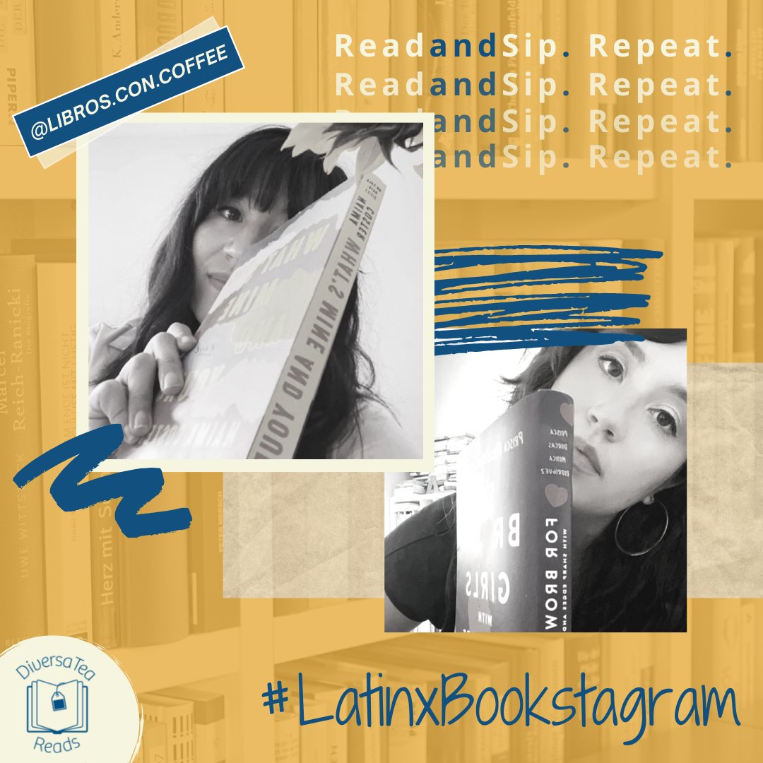 DiversaTeaReads's tweet photo. As we celebrate #LatinxHeritageMonth, we want to show love to #LatinxBookstagrammers.⠀

Today's feature is https://t.co/VDTsVww5J7. Make sure to head to this IG profile to show some love with a follow and a few double taps! https://t.co/ws8THpAEpg