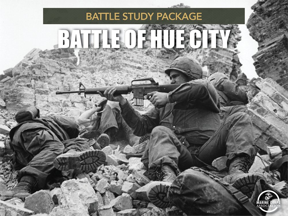 MCA_Marines's tweet photo. Marines fought in one of the most intense and bloody urban battles of the Vietnam War, the Battle of Hue City. Discover how the Marines were able to overcome the North Vietnamese Army and retake the city in MCA’s Battle Study! https://t.co/o5Up5nU2gy #Vietnam #battlestudy https://t.co/RI6uIhIump