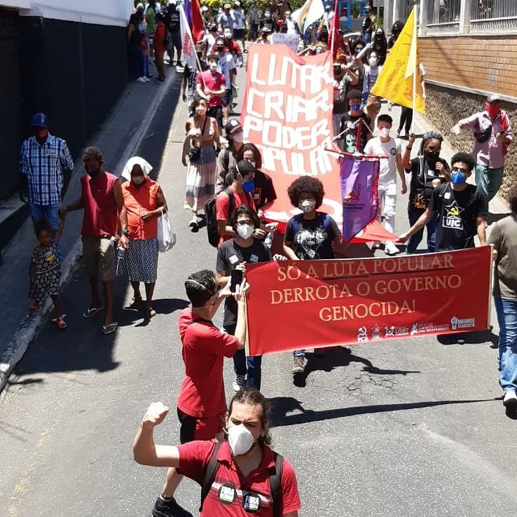 ConquistaPsol's tweet photo. #ForaBolsonaro nas ruas de Vitória da Conquista neste #02out.
#ImpeachmentJá https://t.co/qdK2LKABPt